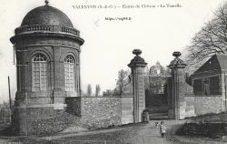 Entrée du château de la Tourelle face tour 3, Valenton