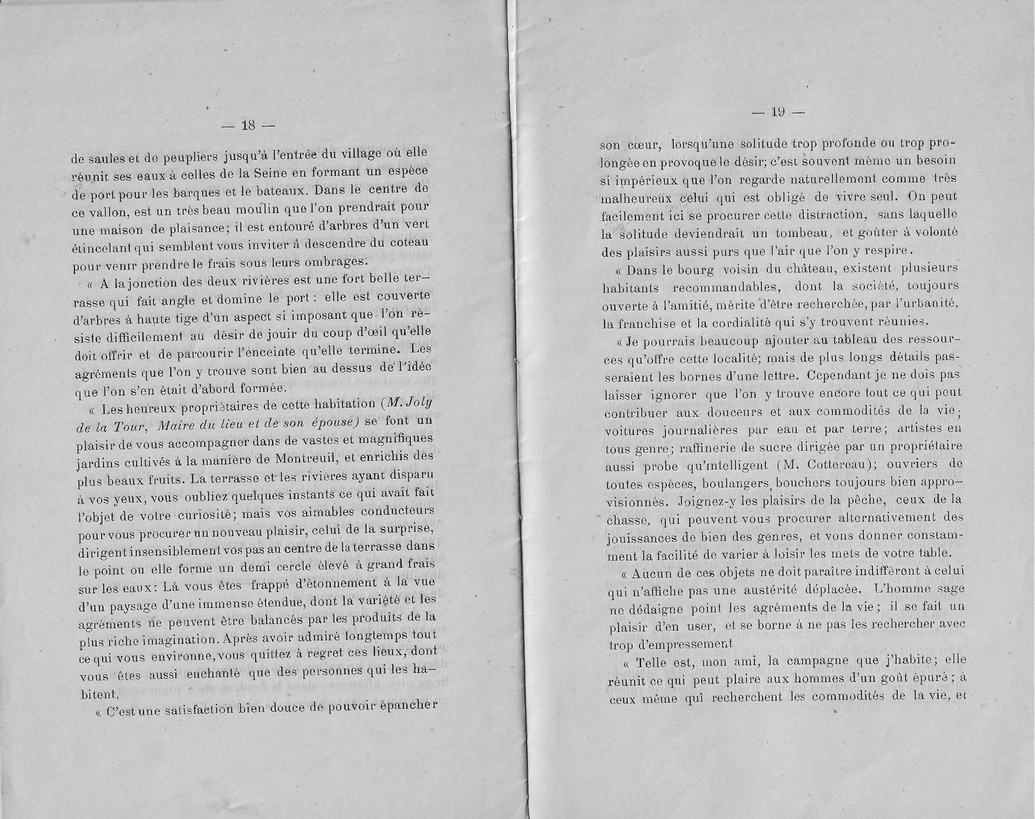 Notice historique du château de Beauregard à Villeneuve-Saint-Georges page 10