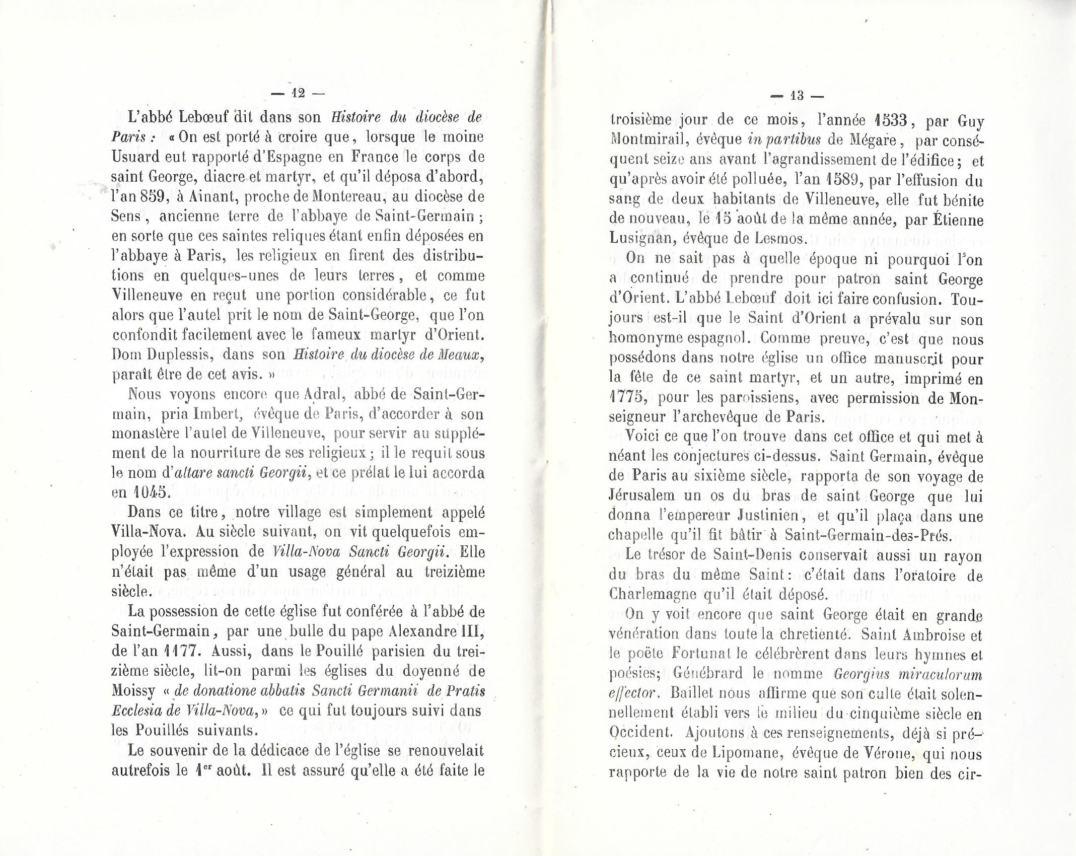 L'église de Villeneuve Saint-Georges page 8