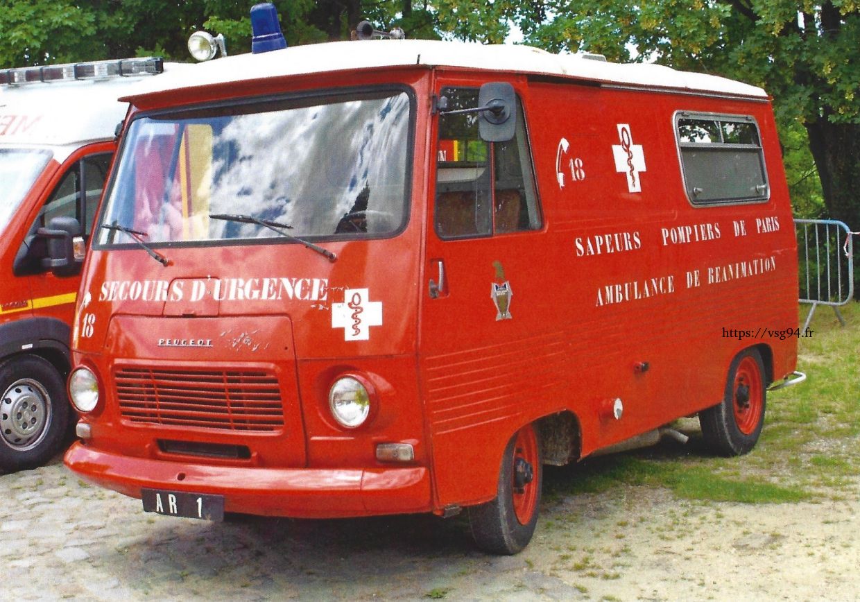 Peugeot J7 musée BSPP