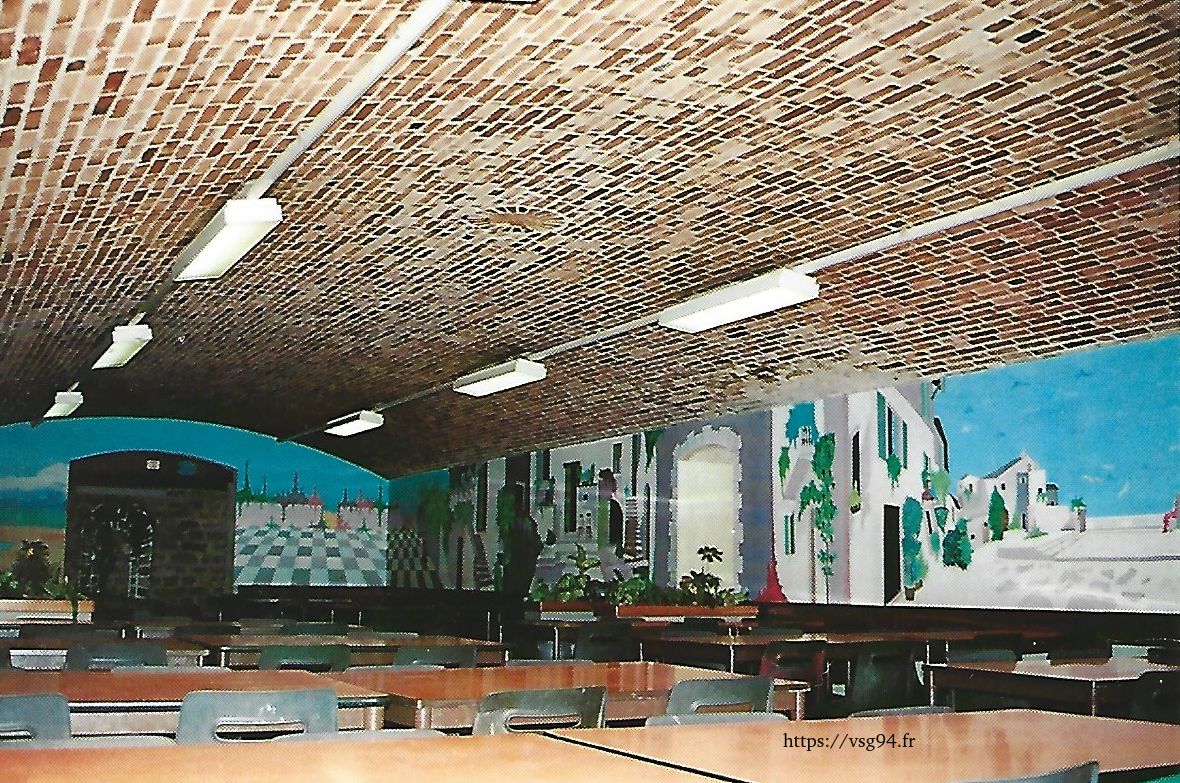 La salle à manger des militaires du rang