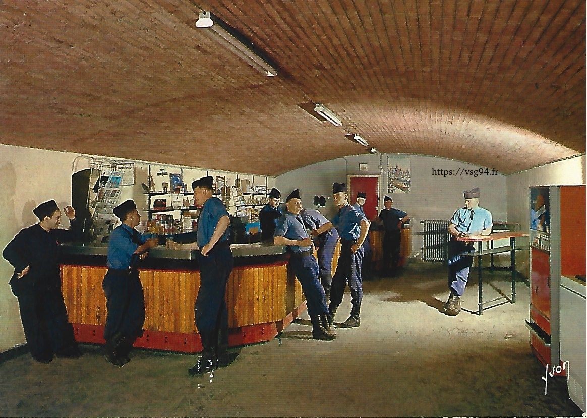 Foyer du sapeur au fort des pompiers de Paris