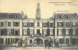 Le château de Beauregard quand la mairie s'y était installée