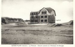 Architecture du bâtiment La Redoute à la colonie de Quend-Plage