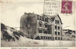 Vue générale de la colonie de vacances de Quend-Plage dans la Somme