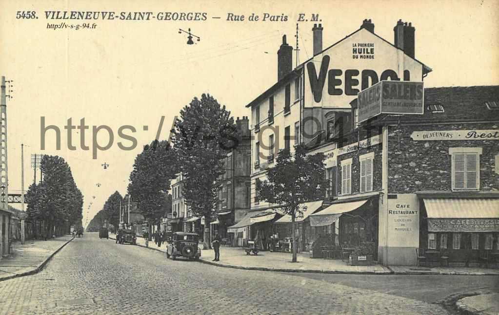 La rue de Paris