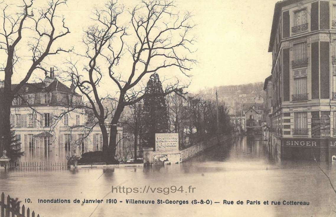 La rue de Paris 1910