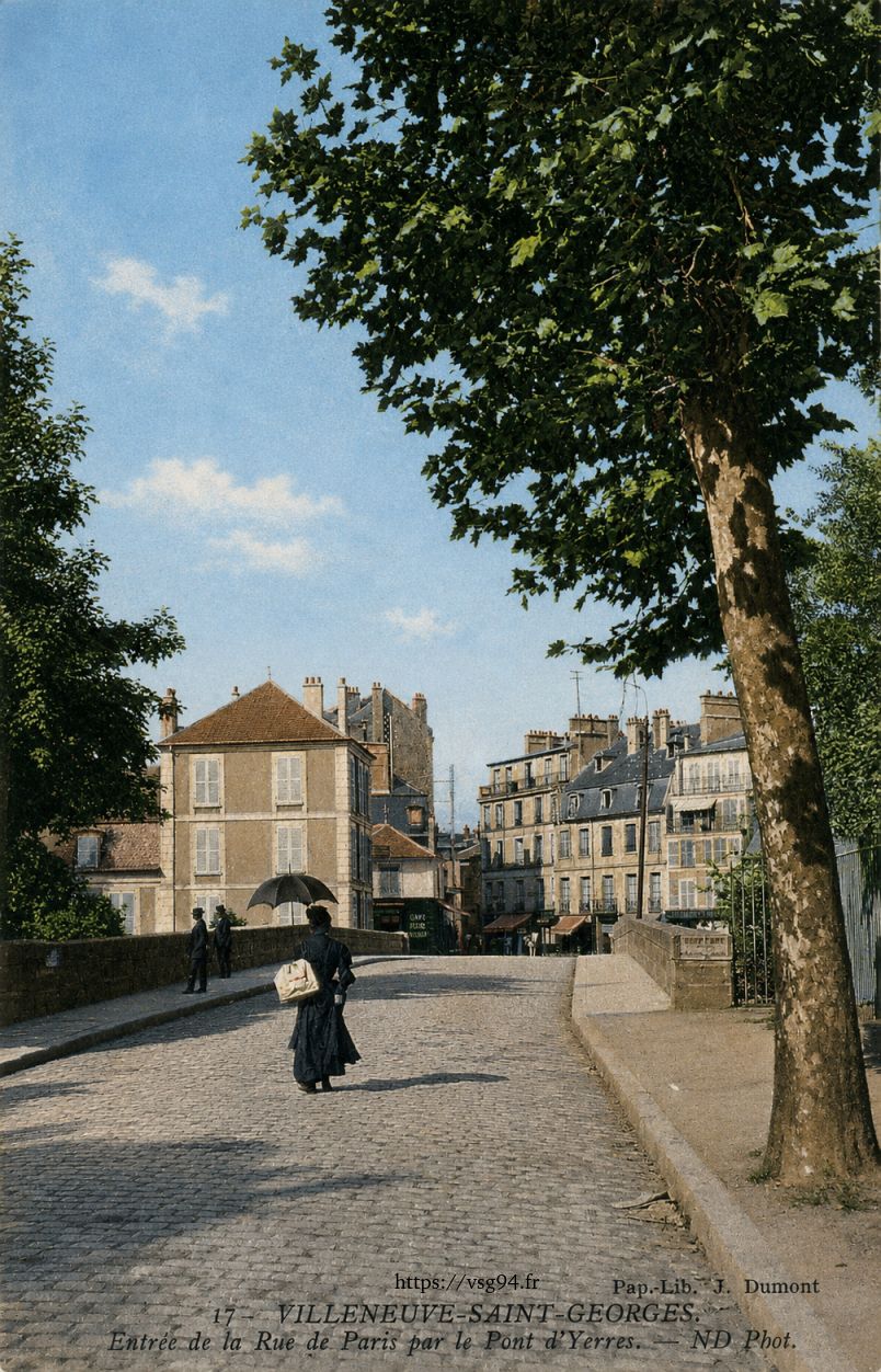 Le pont sur l'Yerres
