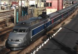 TGV 35 janvier 2005 à Villeneuve Saint-Georges