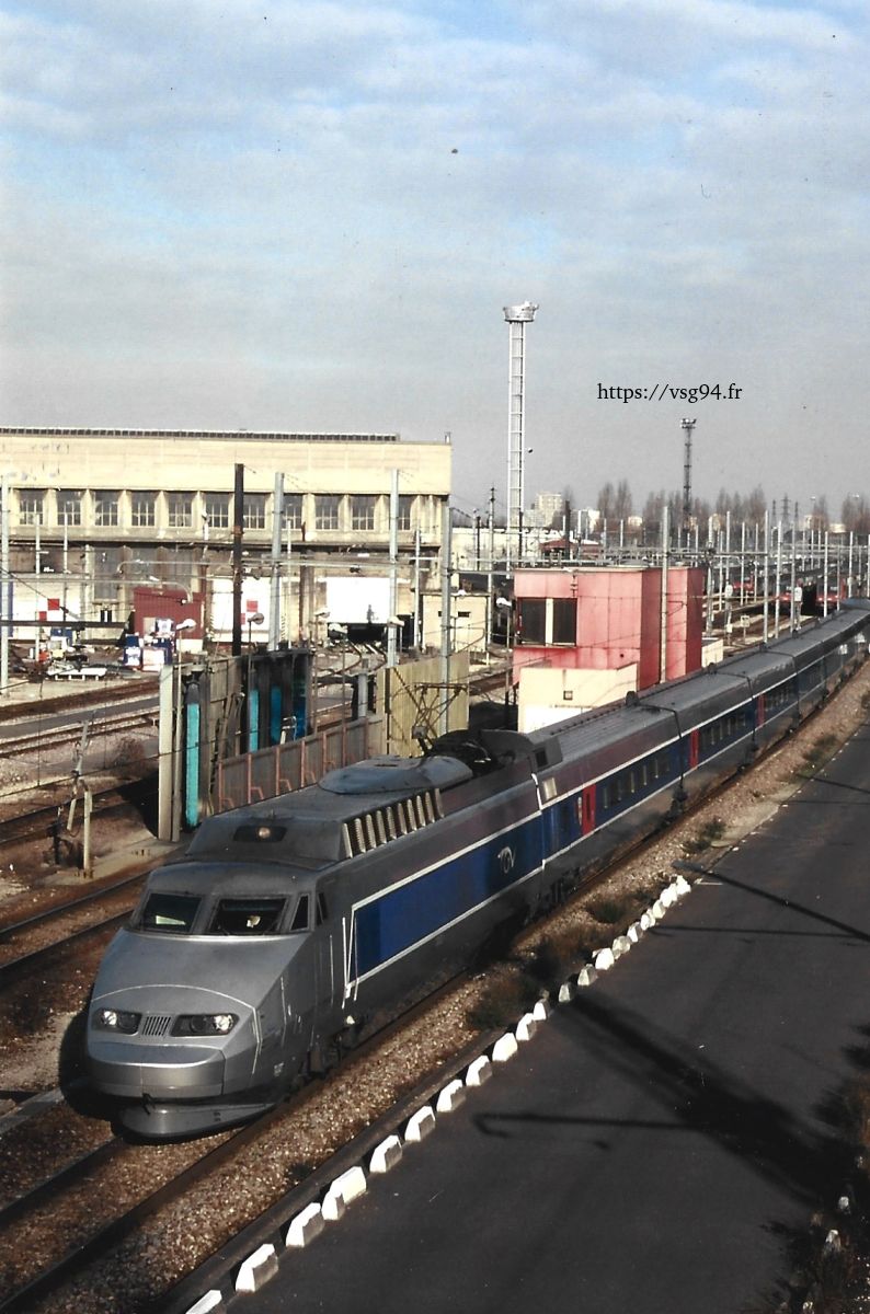 TGV 35 janvier 2005 à Villeneuve Saint-Georges