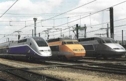 3 TGV au service du Réseau Sud-Est